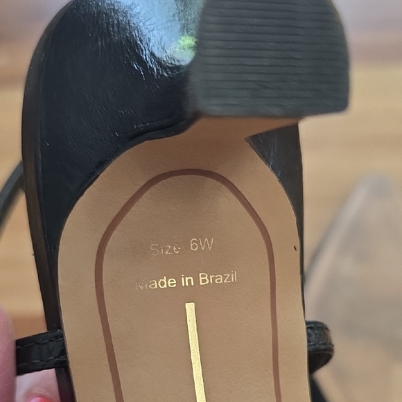 Dolce Vita Black Slingback Heels - Picture 8 of 8